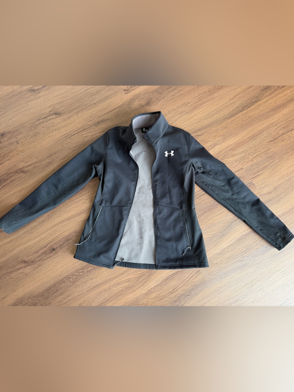 Women’s Under Armour Black Performance Full-Zip Jacket